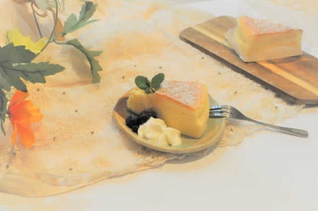 成城石井「スフレチーズケーキ」アレンジと普通のケーキ