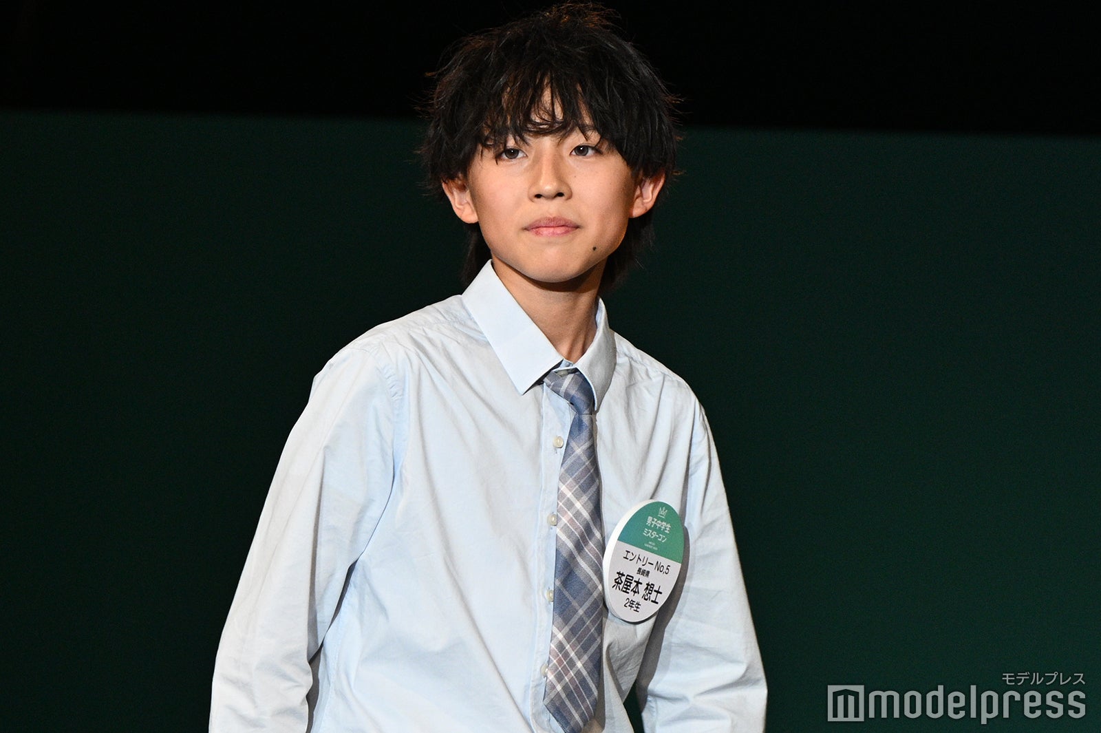 茶屋本想士「男子中学生ミスターコン2025」ファイナル審査より（C）モデルプレス