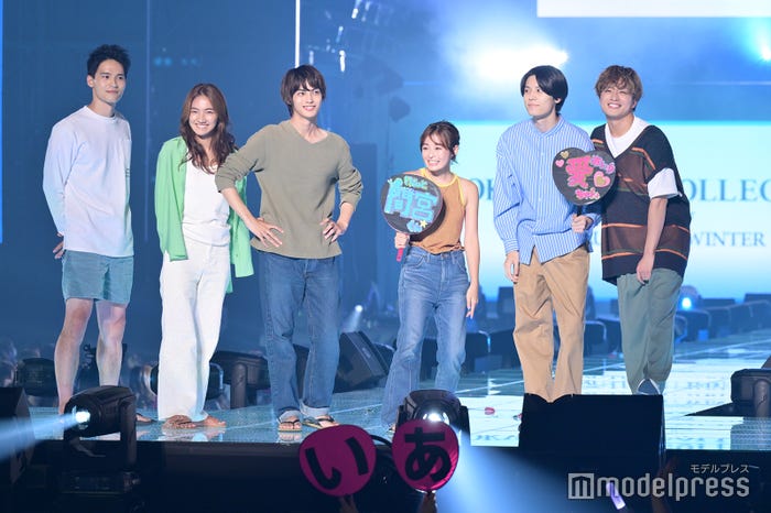 水上恒司、仁村紗和、神尾楓珠、森七菜、萩原利久、白濱亜嵐(C)モデルプレス