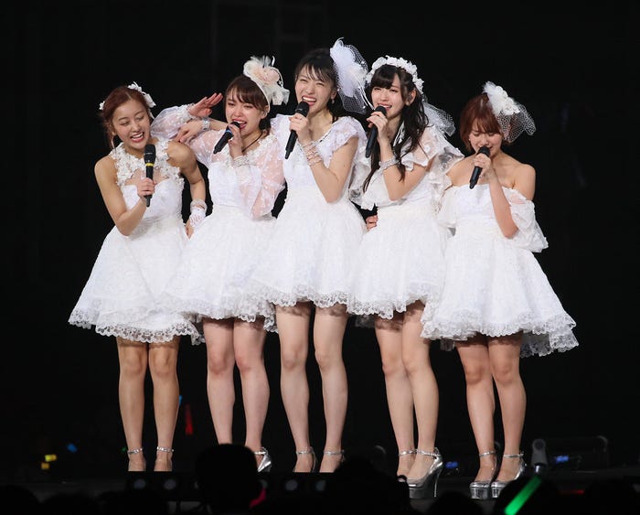 「℃‐uteラストコンサートinさいたまスーパーアリーナ ~Thank you team℃‐ute~」(画像提供:所属事務所)