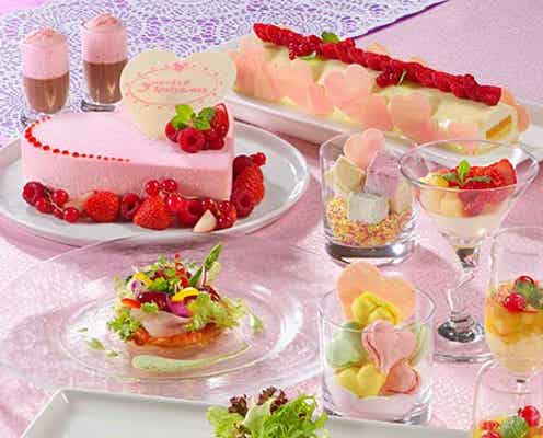 ディズニーホテル、ハートがいっぱいのスウィーツが登場