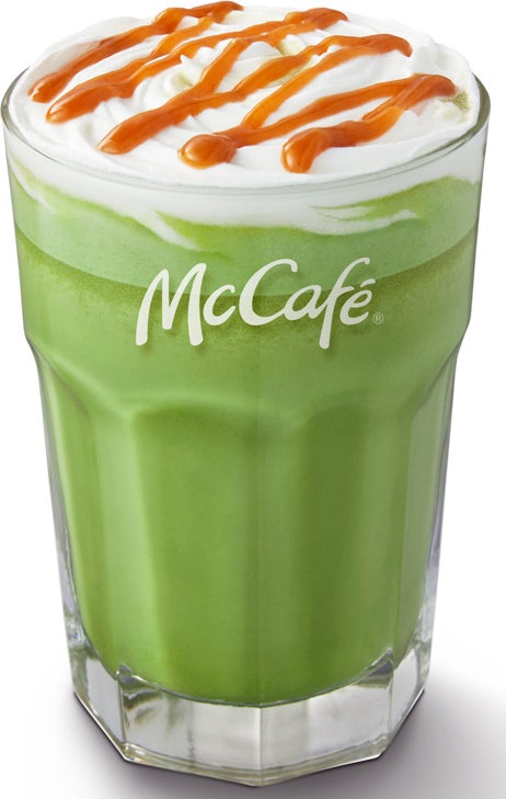 バニラ宇治抹茶ホットラテ／提供画像