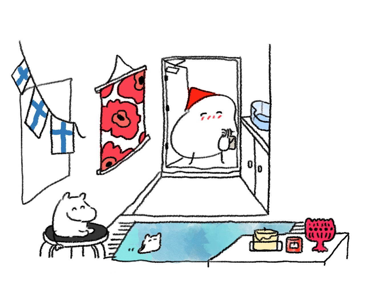 『北欧こじらせ日記』週末北欧部chika（世界文化社）