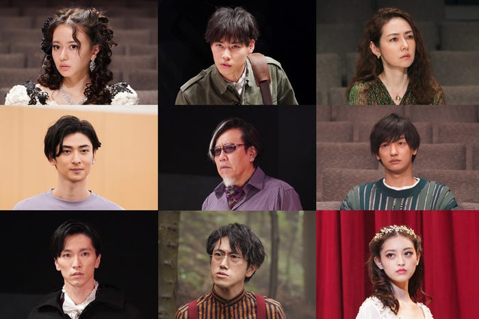 (左上から時計回りに)山本舞香、戸塚純貴、霧島れいか、七瀬公、石川萌香、六角慎司、増田昇太、古川雄大、コング桑田(C)日本テレビ