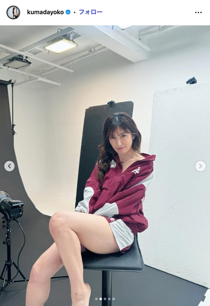 熊田曜子Instagramより