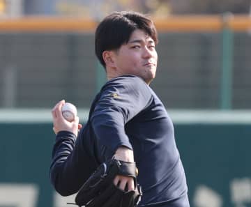 阪神育成・伊藤稜 開幕前に支配下勝ち取る 初の宜野座キャンプスタート、フィジカル強化で万全準備