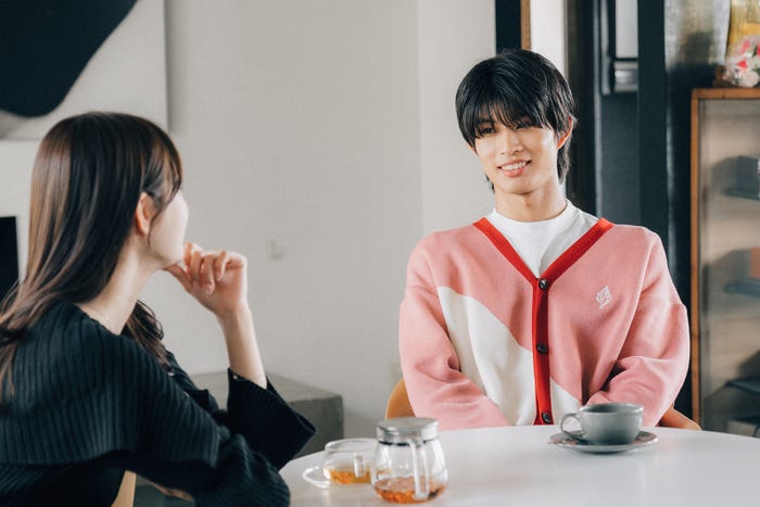 中川紅葉、柊太朗「花束とオオカミちゃんには騙されない」最終話(C)AbemaTV, Inc.