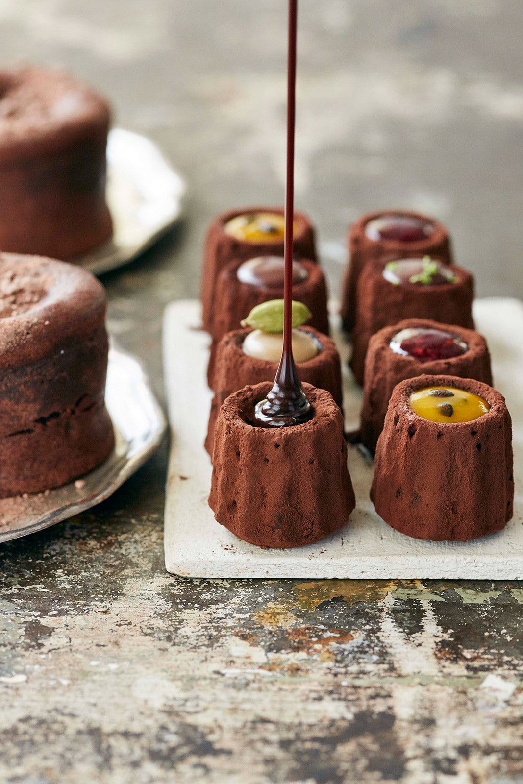 チョコカヌレフォンダン／画像提供：株式会社フレーバーワークス