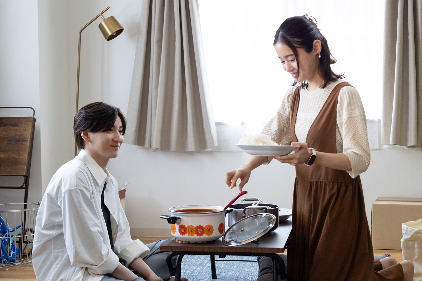 「束の間の一花」萬木先生（京本大我）の過去が明らかに　一花（藤原さくら）は初の“萬木の部屋”に緊張