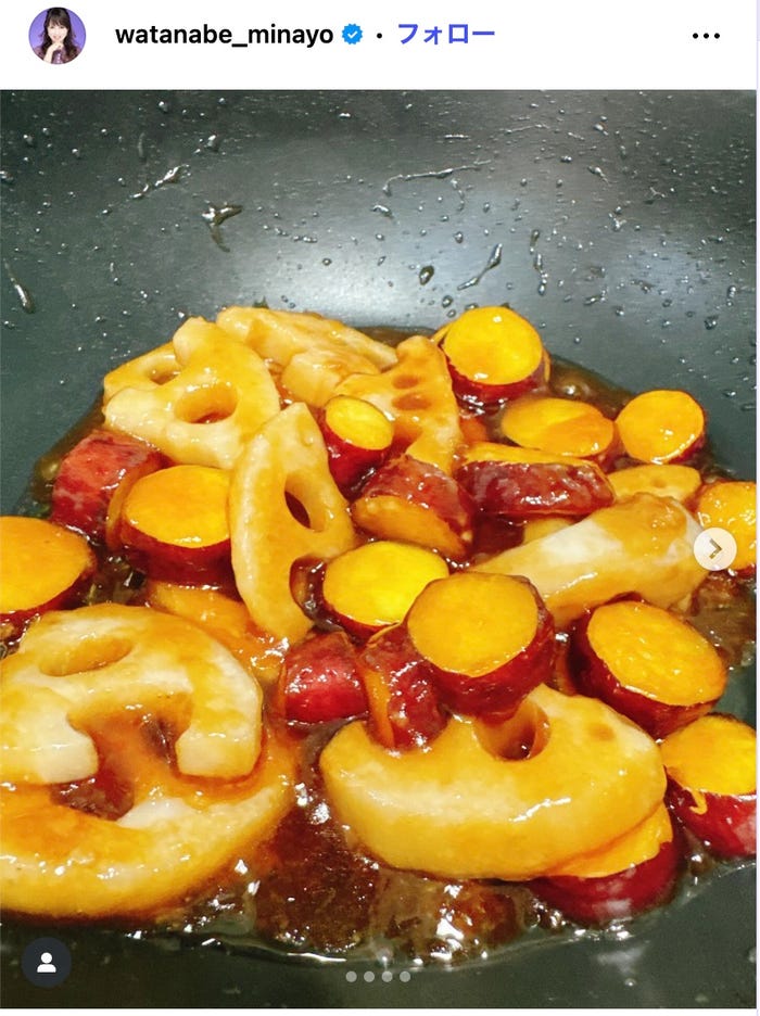 渡辺美奈代Instagramより