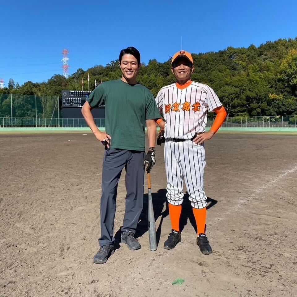 鈴木亮平、前田幸長／前田幸長Xより