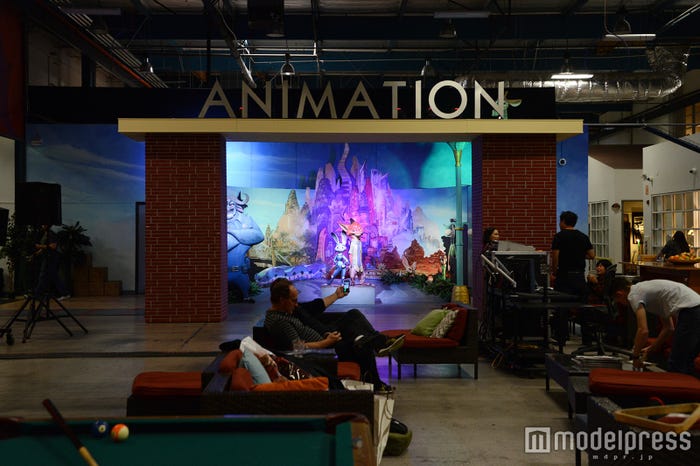 「ディズニー・アニメーション」仮設スタジオ内の様子(C)モデルプレス