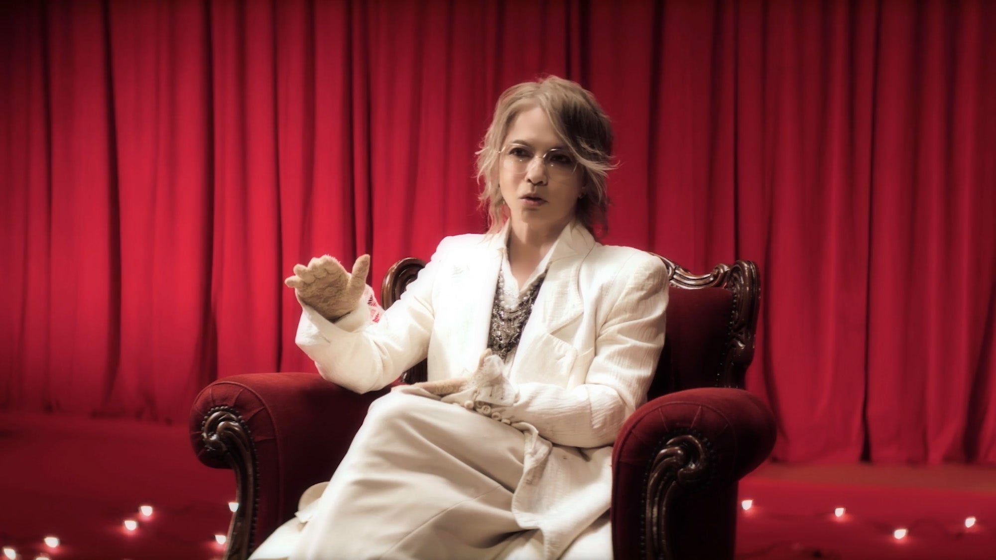 HYDE／「悪魔はおいしさの証」篇インタビューより（提供写真）