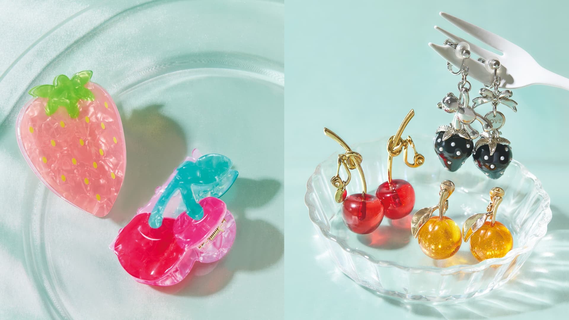 お顔まわりがパッと華やぐ♡ ハッピームードをまとえる【フルーツアクセ】特集