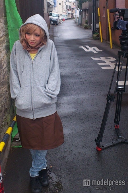 鎌田安里紗の撮影オフショット