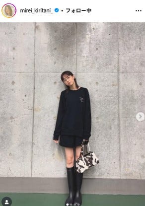 桐谷美玲 Instagramより