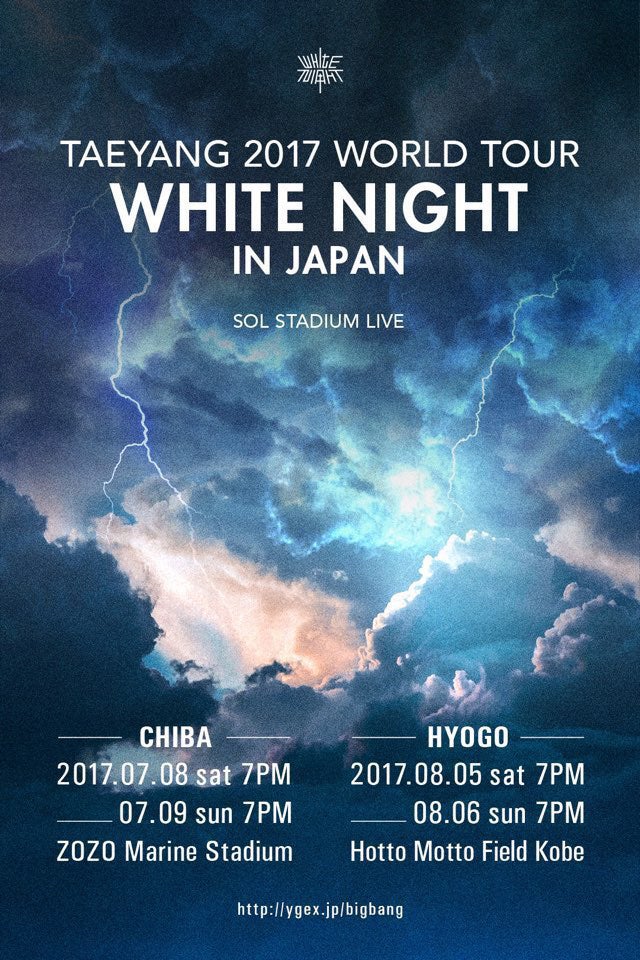 「TAEYANG 2017 WORLD TOUR ＜WHITE NIGHT＞」（提供写真）