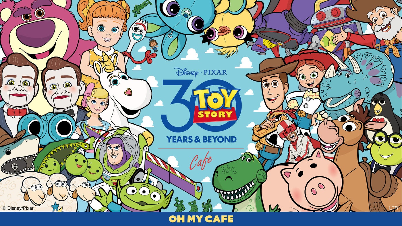 「トイ・ストーリー」OH MY CAFE（C）Disney/Pixar （C）Just Play,LLC Mr.Potato Head &amp; Mrs. Potato Head are trademarks of Hasbro used with permission.  （C）Hasbro. All Rights Reserved.