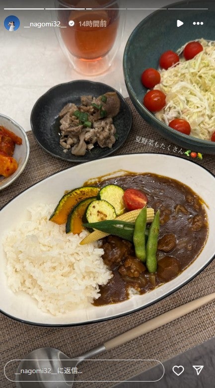 なごみInstagramストーリーズより