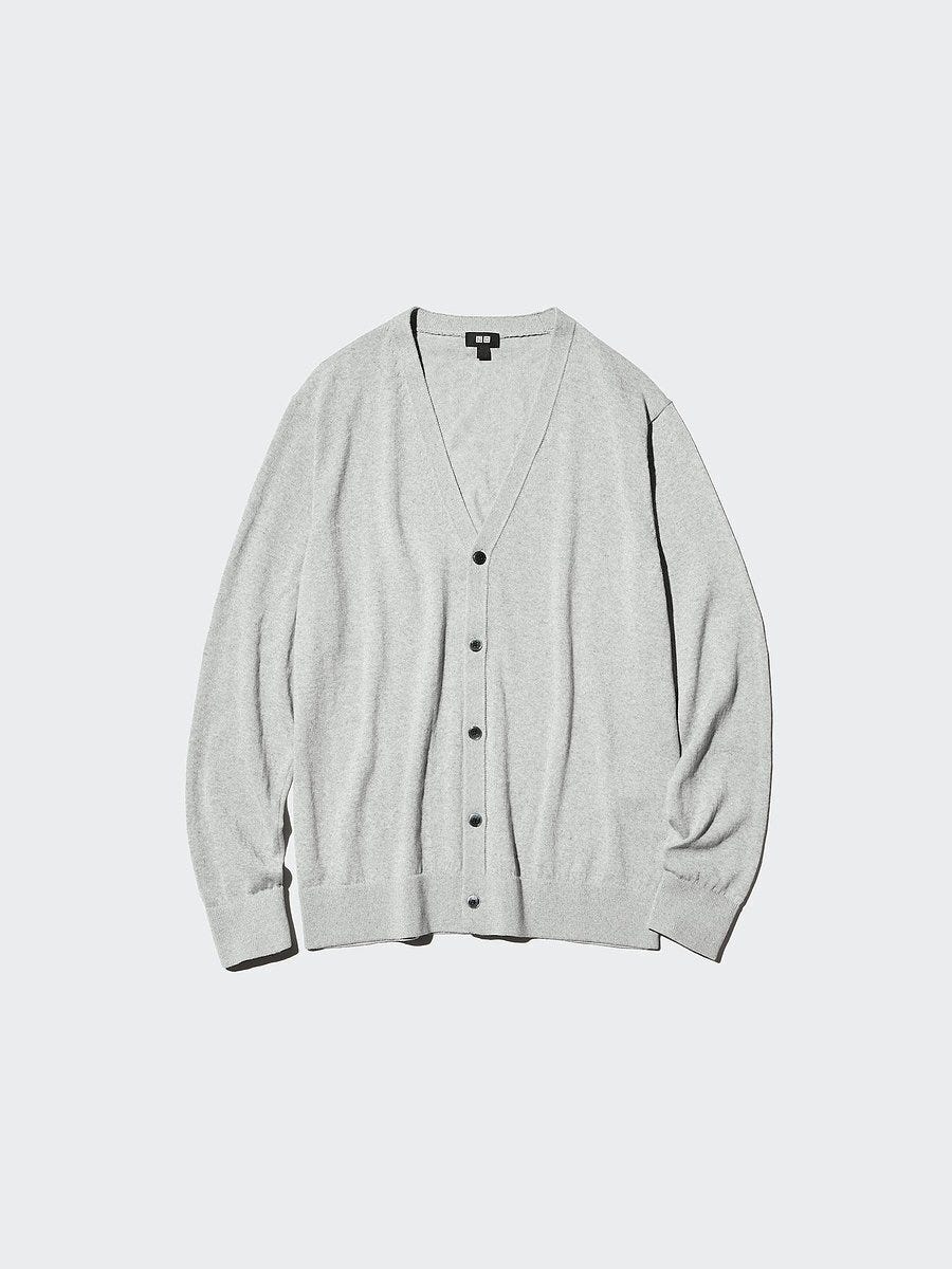 ユニクロ ニットVネックカーディガン ユニクロのニットVネックカーディガン