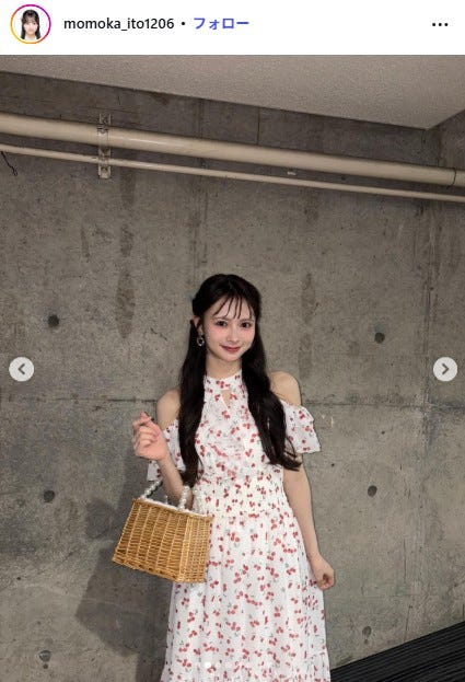 伊藤百花Instagramより