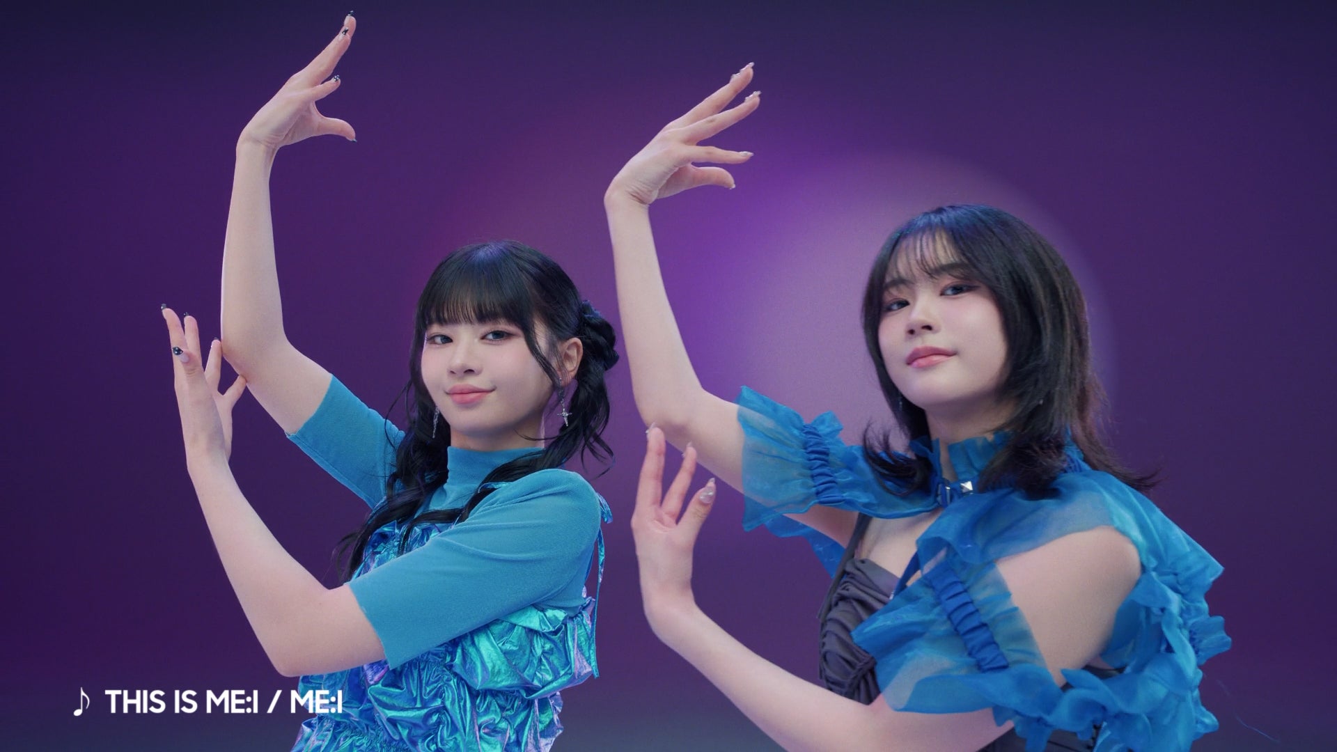 RINON、KOKONA「ひらこう。ワクワクMAXな未来を。」篇より（提供写真）