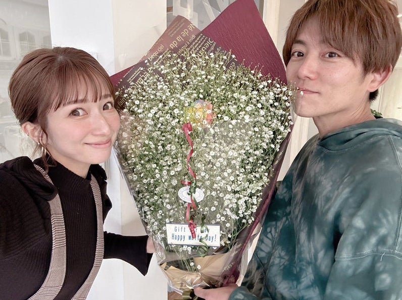 辻希美、杉浦太陽／辻希美オフィシャルブログより