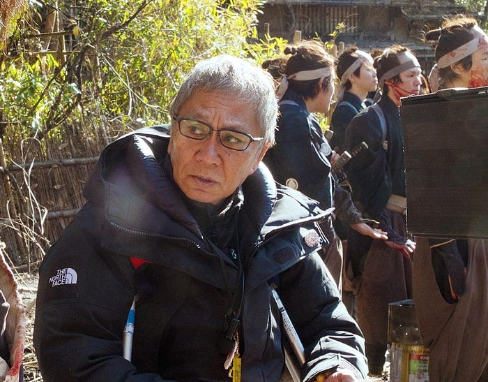 三池崇史監督(C)沙村広明/講談社(C)2017 映画「無限の住人」製作委員会