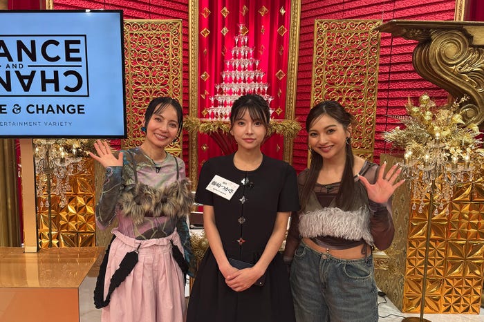 (左から)ベッキー、藤崎つかさ、ゆきぽよ(提供写真)