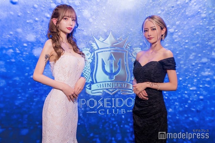 「POSEIDON CLUB SHINJUKU」芹沢ふうか、のあ(C)モデルプレス