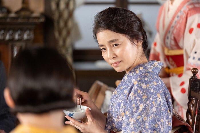 石田ゆり子「虎に翼」第11話より(C)NHK