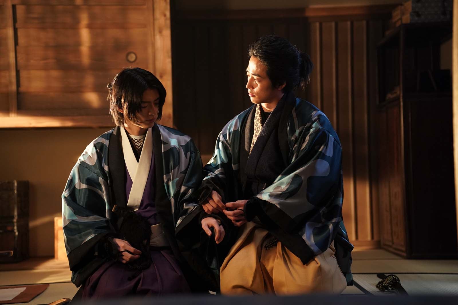 杢代和人、羽谷翔太「君とゆきて咲く～新選組青春録～」第11話より（C）テレビ朝日