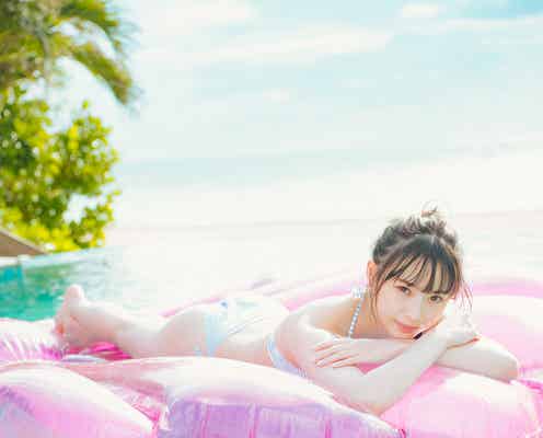 NMB48梅山恋和、透明感溢れる水着姿公開 オンラインイベントも開催決定
