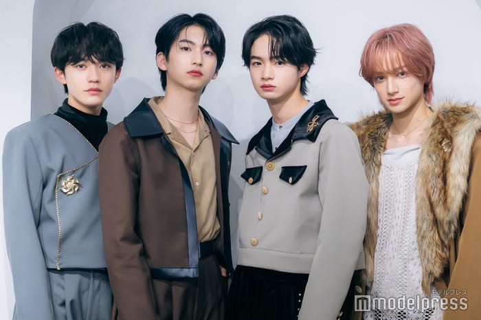 VOKSY DAYS(左から)長野蒼大、涼瀬一颯、越山敬達、橋新夢(C)モデルプレス