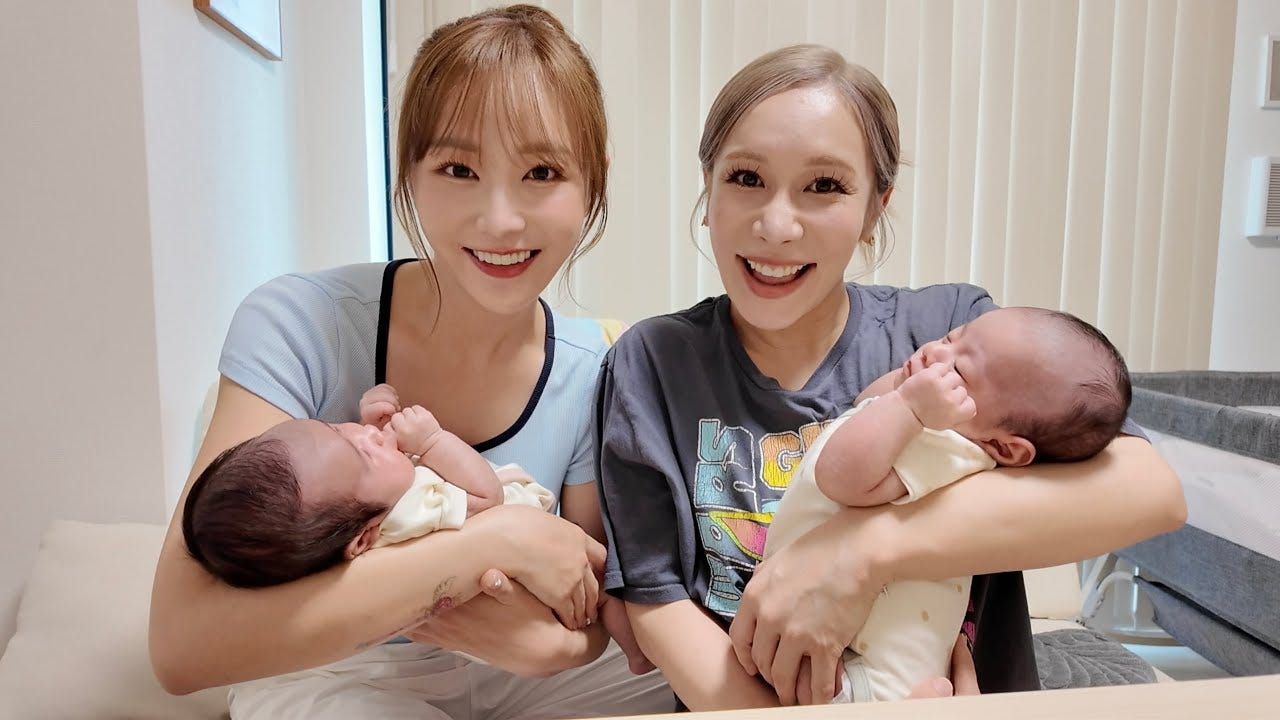 ママになったありしゃんとてんちむが初コラボ！子どもの成長や産後ダイエットについて