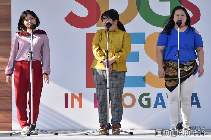 ぼる塾(きりやはるか、あんり、田辺智加) (C)モデルプレス