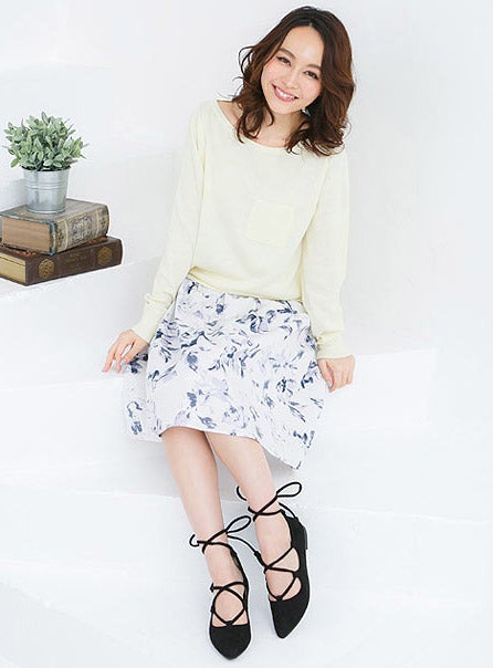 ギリーフラットソールパンプスシューズ「神戸レタス」2690円（税込）／画像提供：神戸レタス