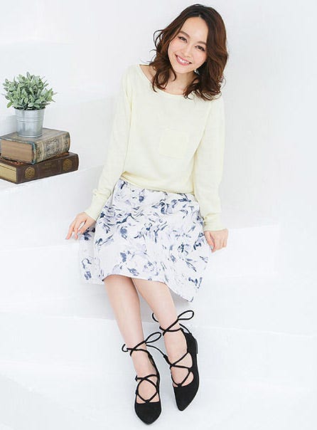 ギリーフラットソールパンプスシューズ「神戸レタス」2690円(税込)/画像提供:神戸レタス