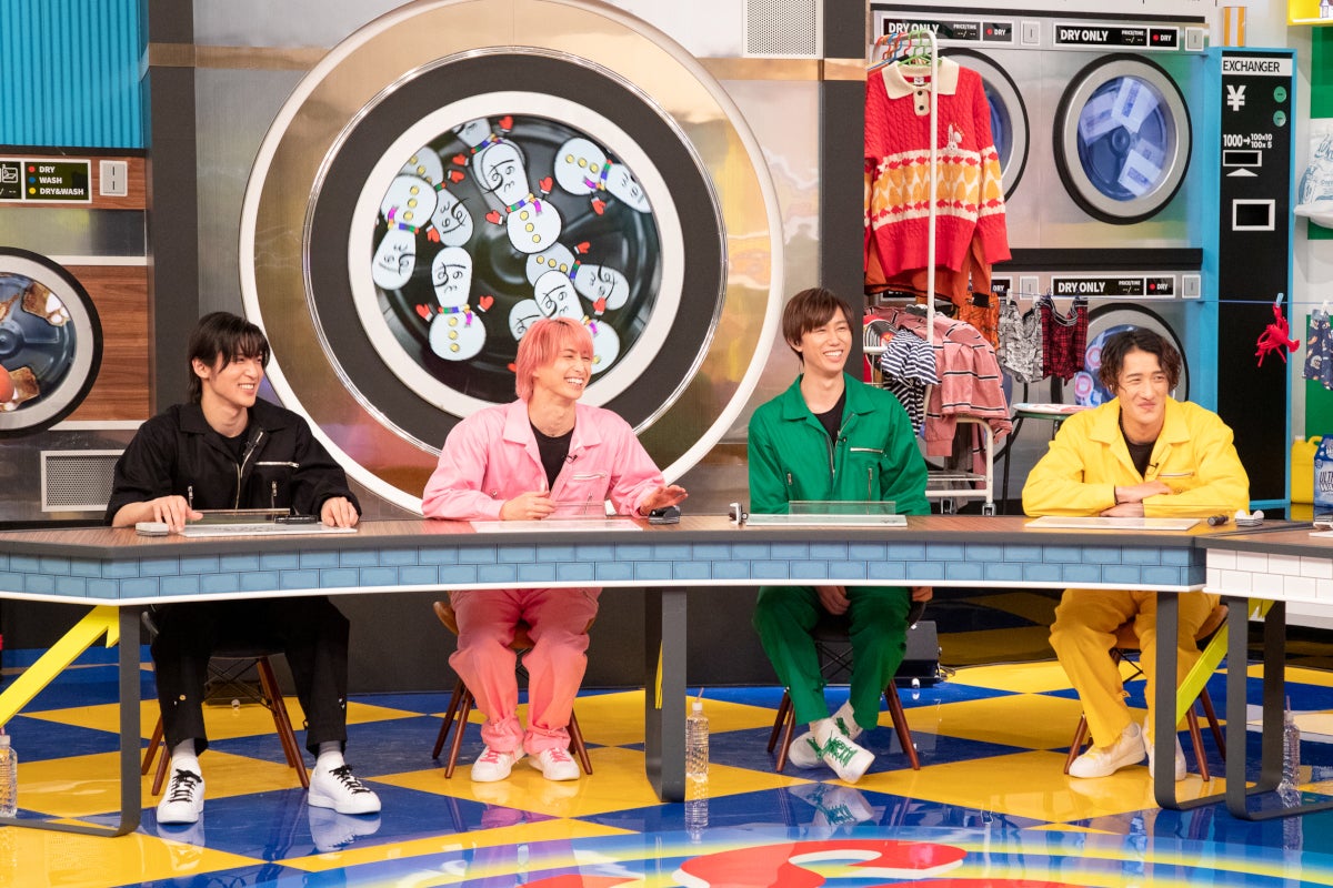 目黒蓮、佐久間大介、阿部亮平、岩本照（C）TBS