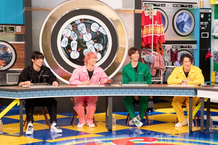 目黒蓮、佐久間大介、阿部亮平、岩本照(C)TBS