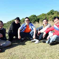 （左から）松重豊、大杉漣さん、田口トモロヲ、光石研、遠藤憲一（C）「バイプレイヤーズ2018」製作委員会