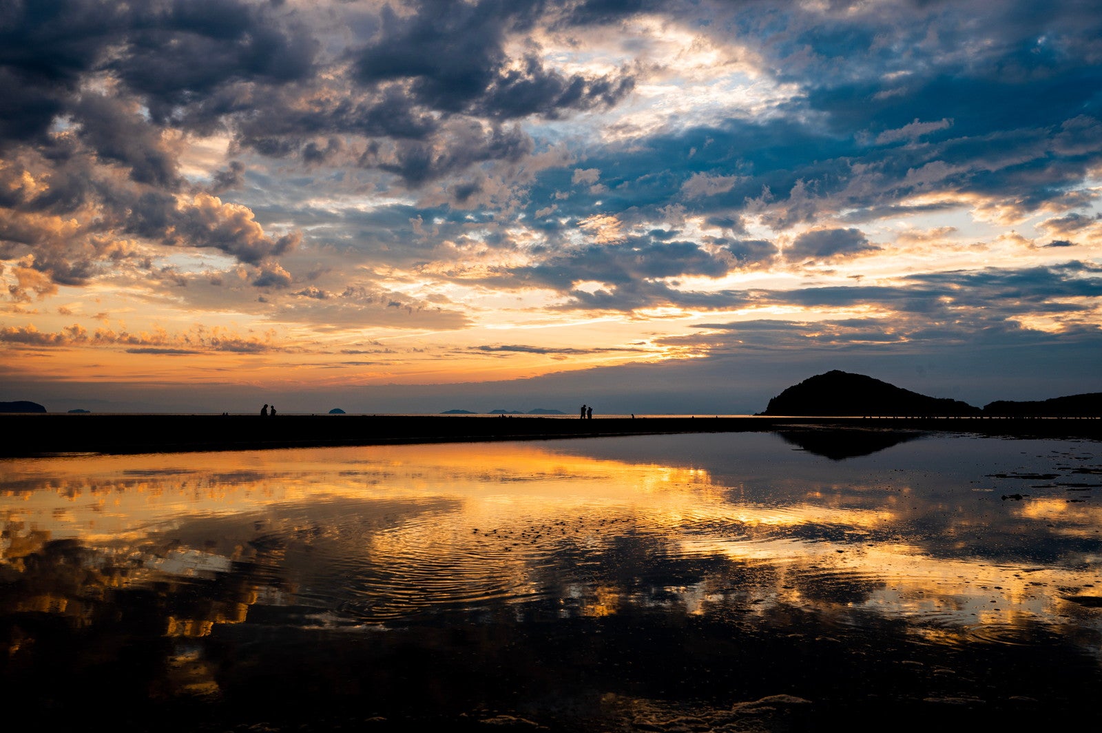 父母ヶ浜の夕日／提供画像