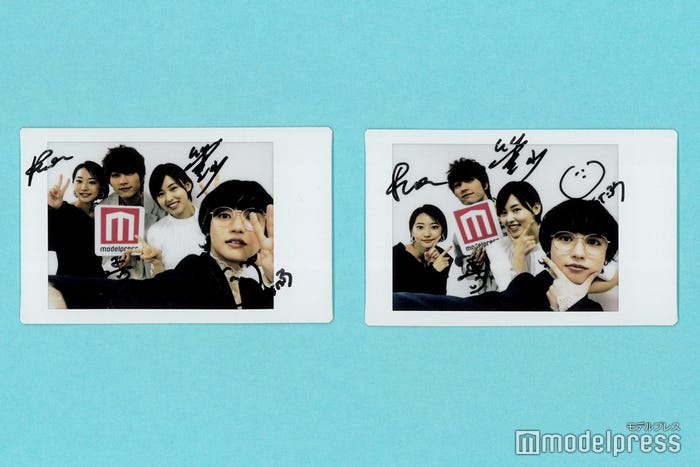 竹内愛紗&板垣瑞生&武田玲奈&ゆうたろう、サイン入りチェキプレゼント(C)モデルプレス