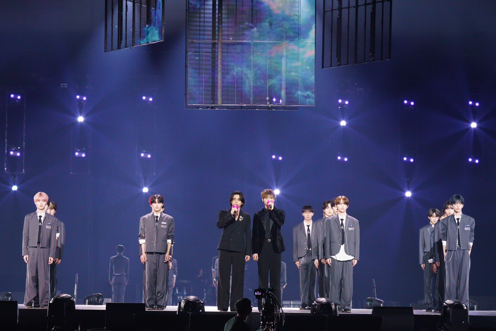 PRODUCE 101 JAPAN SHINSEKAI、INI西洸人・木村柾哉「KCON JAPAN 2026」（C）CJ ENM Co., Ltd, All Rights Reserved