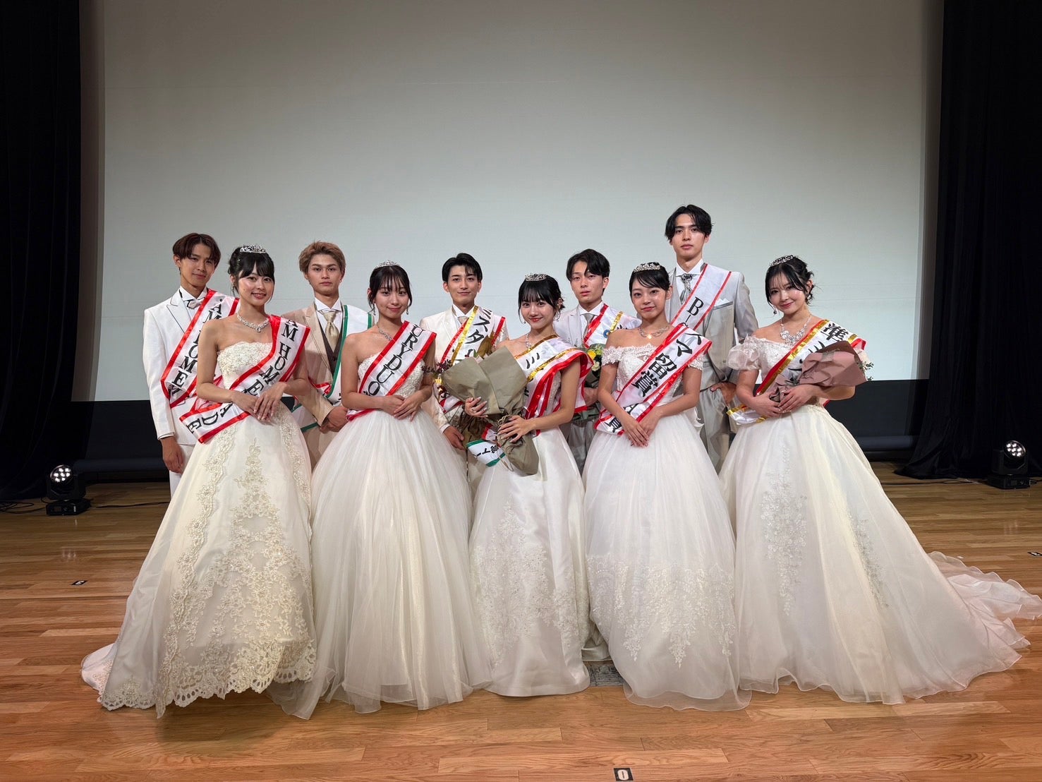 「ミス・ミスター中央コンテスト2024」ファイナリスト（提供写真）