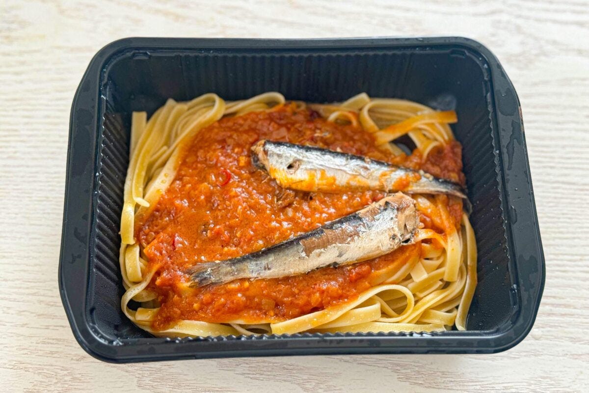 Barillaオイルサーディンのトマトソース