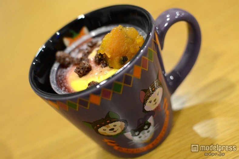 パンプキンとチーズクリームのカップデザート￥850