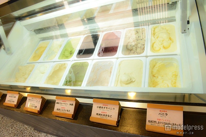 常時、十数種類のフレーバーを用意（C）モデルプレス