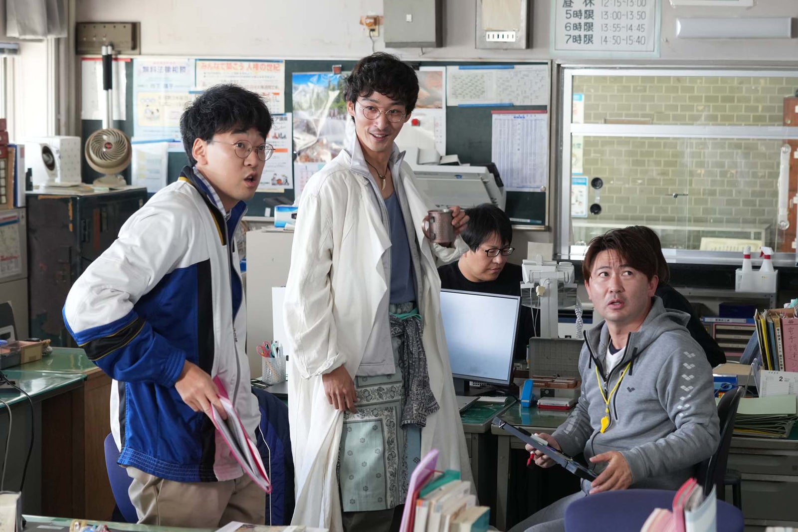 上杉柊平ら（C）2023『夜が明けたら、いちばんに君に会いにいく』製作委員会