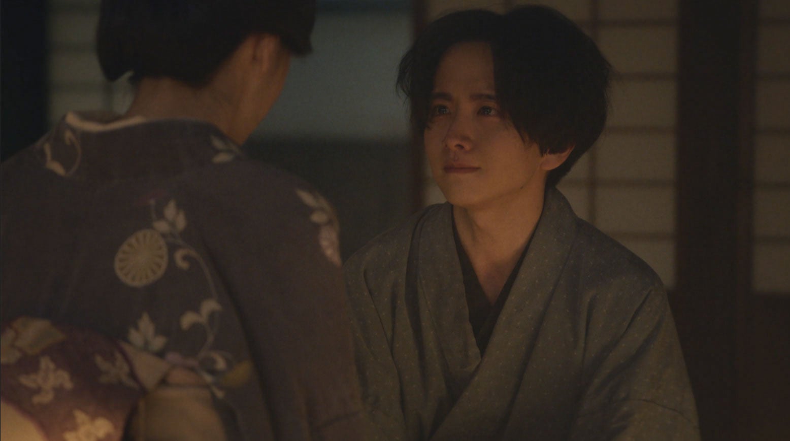 北川景子、板垣李光人「ばけばけ」より（C）NHK